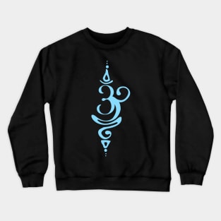 'Lotus, Energy Symbol, Yoga Meditation' Yoga Gift Crewneck Sweatshirt